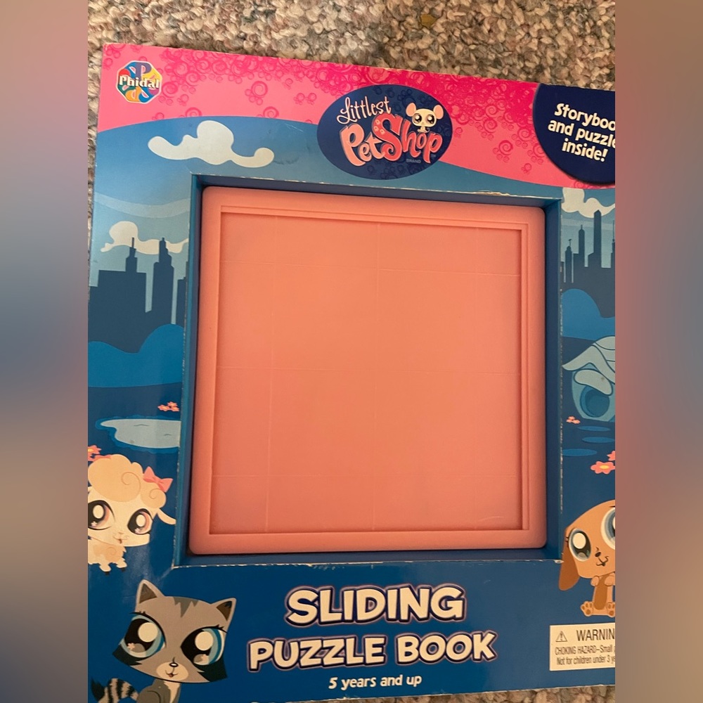 LPS Littlest Pet Shop Sliding Puzzle Book